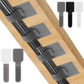 50-Pack Reusable Self-Adhesive Cable Ties cable management Adjustable Hook & Loop Straps for Organizing Data Cables, Wires, Headphones Under-Table Cord Management for Home, Office