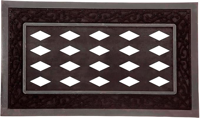 Evergreen Sassafras Bundle - Set of 4 Seasons Interchangeable Entrance Doormats | Indoor and Outdoor |22-in x 10-in doormats and 30-in x 18-in Tray | Non-Slip Backing | Low Profile | Home Décor