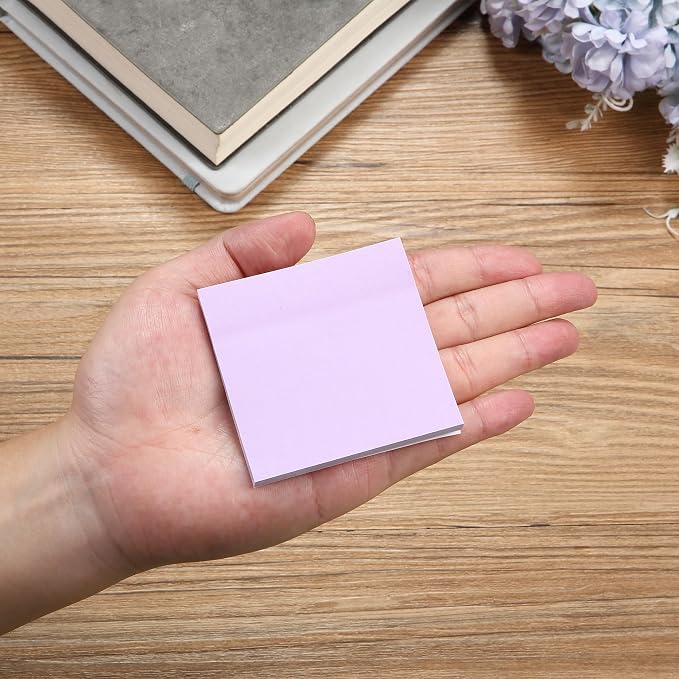 Mr. Pen- Sticky Notes, 3"x3", 12 Pads, 600 Sheets, Summer Colors | Sticky Notes Bulk, Self-Stick Note Pads, Perfect for Office, School, Home, Study & Organization