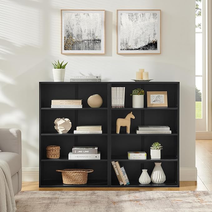 71" Durable Jewelry Armoire Organizer, Bedside Table with Adjustable, Vanity Organizer with Storage for Home Office, Black