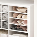 Furinno Cubicle 3-Shelf Cube Insert, Cube Organizer, Plain White | Shelf Dividers, Fits into Furinno Extra Thick Cubes, for Organizers and Storage (Does not fit IKEA Kallax Shelving)