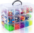Bead Organizer 3 Tier 30 grid Stackable Craft Tackle Storage Container