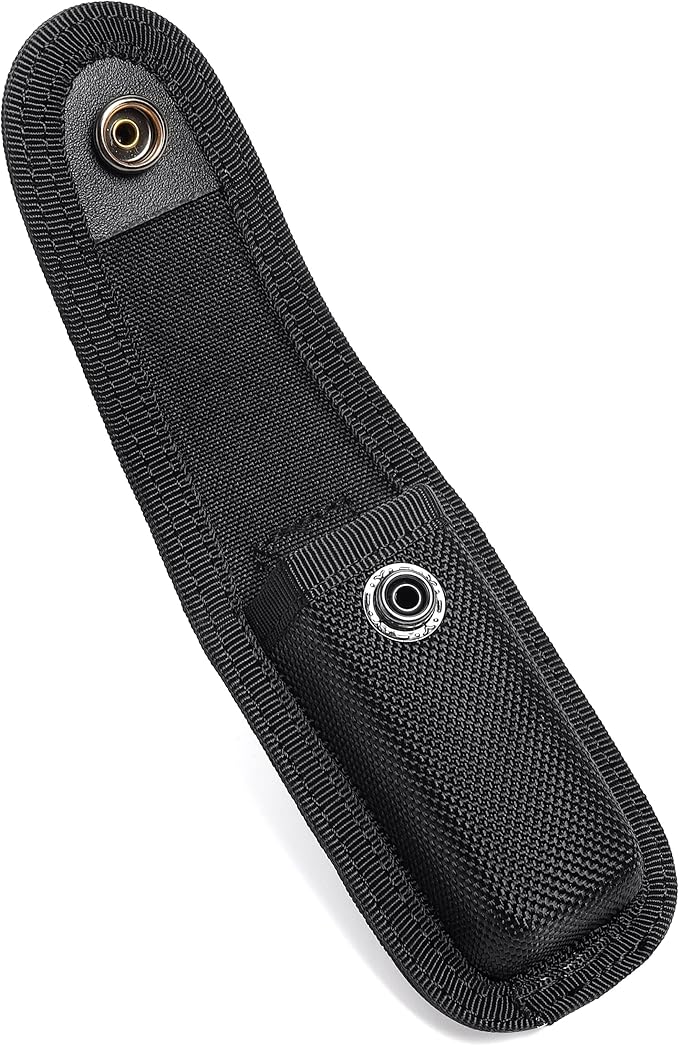 TACNEX Single/Double Magazine Pouch Duty Belt Nylon Mag Holder Pistol Mag MOLLE Holster Carry Case Compatible w/Double & Single Stack Magazines .380, 9mm & 40 Cal for Glock H&K Ruger S&W M&P Walther