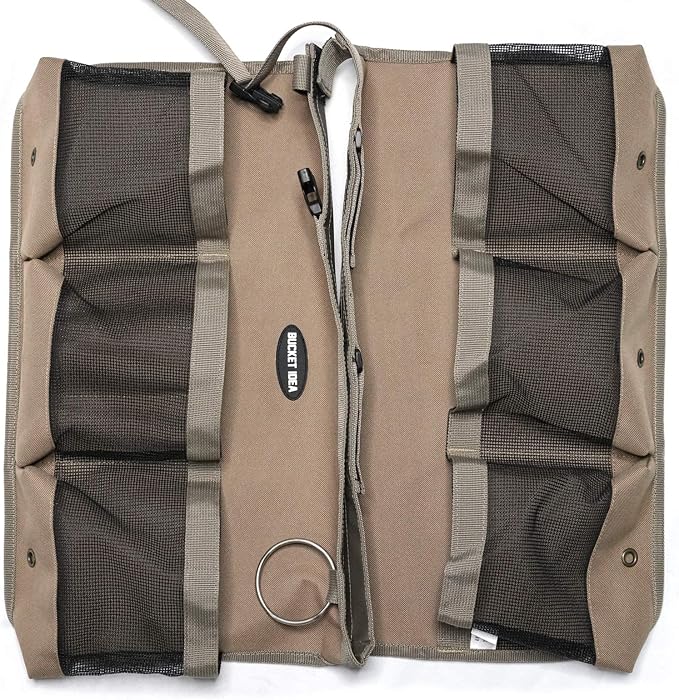 MELOTOUGH Wash Tool Organizer for 5 Gallon Bucket, cleaning bucket organizer Pockets for Clean Supplier Car Wash organizer Khaki Color (1)