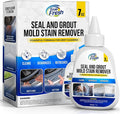 True Fresh Heavy Duty Mold Stain Remover Gel, 7 oz | Powerful Cleaner, For Front Loader Washing Machine Seals, Bathroom Grout, Shower Caulking, Tiles & More