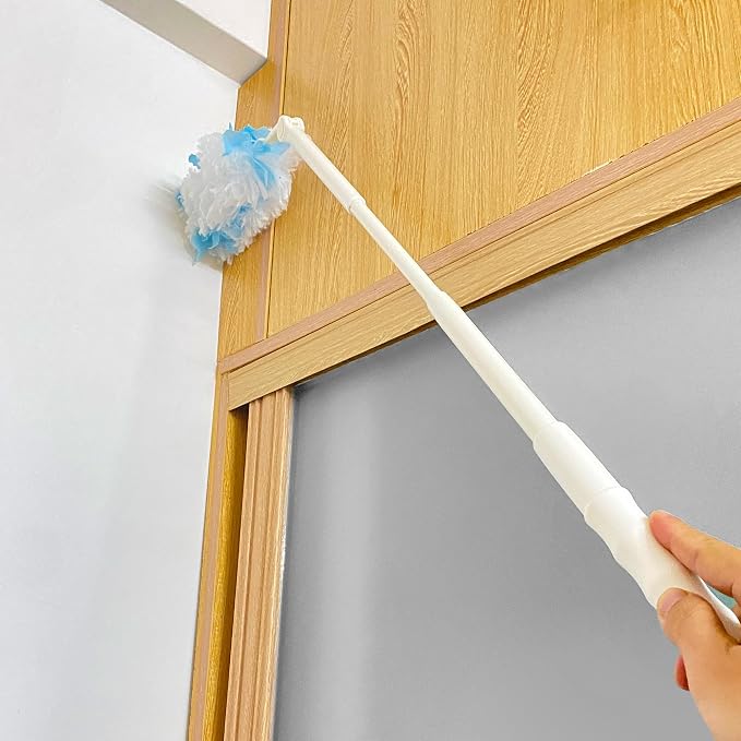 Replacement Handles Compatible with Swiffer Duster | 2PCS Duster Refill, Extended Handle, Adjustable Length Handles Only