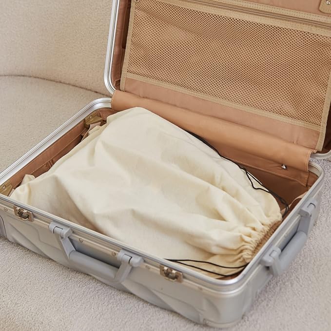 2 Piece Set Dust Cover Bags for Handbags,Purses,Shoes,and Boots | Protection Bag for Purse,Dust Resistant,Machine Washable & Reusable Storage Pouch,Travel Essentials for Women & Men