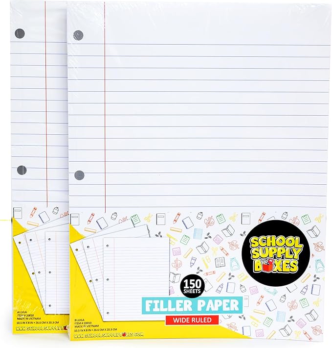 Elementary School Writing Bundle | Pallet (112 Boxes) - 51 Pieces per Box Back to School Essentials | Includes Composition Books, Loose Leaf Paper, Index Cards, 12 ct. Pens & More