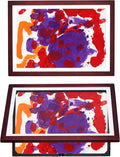 Dynamic Frames Li’l Davinci Front-Open 2-Pack Kids Art Frames, Wooden Frames for 12x18 Artwork, Prints & Certificates, Store up to 50 per Frame, 14.75 x 20.75 Outer Dimensions, Cherry