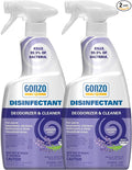 Gonzo Disinfectant Spray & All Purpose Cleaner - 24 Ounce (2 Pack) Lavender - Odor Eliminator, Disinfectant, Flood Fire Water Damage Restoration