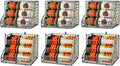 JKsmart 6 Pack Stackable Can Organizer for Pantry with Adjustable Dividers, Soda Can Organizer, Can Storage Dispenser Holds up to 84 Cans, Metal Wire Baskets Can Holder for Kitchen Cabinet Pantry