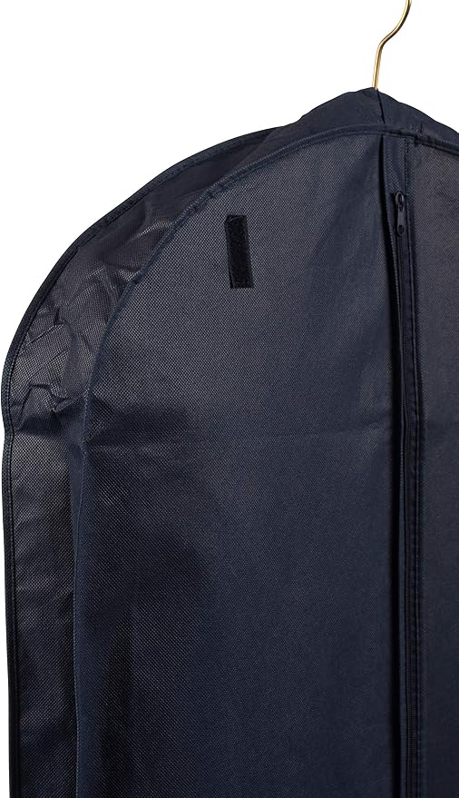 Tuva Breathable Fur Coat/Suit/Dress Garment Bag 45", Black, with Handles Tuva Inc.
