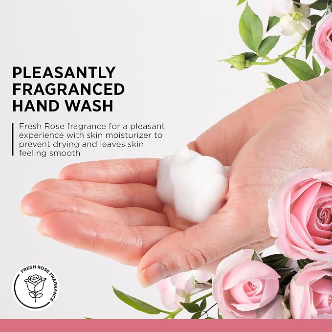 SC Johnson Professional Refresh Rose FOAM, Foam Hand Wash, Foaming Hand Soap, 1 Liter Cartridge, 2 Count, for Professional Use Only