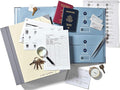The Folio® If I Die Binder Organizer with Labels by Savor | Acid-Free Important Document Organizer with 10 Pockets, Document Holder for Birth Certificate, Wills, and Investment Plans (Blue)