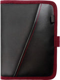 PlusXpres Glove Box Compartment Organizer - Car Document Holder - Red | Owner Manual Case Pouch, Vehicle Storage Wallet for Registration and Insurance Card, Auto Paperwork Holder, Log Book included
