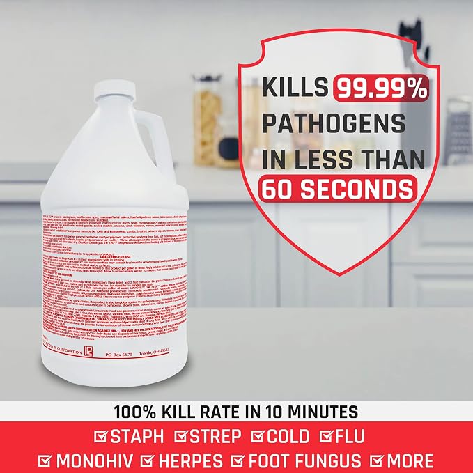 Lucasol One Step Hospital Grade Disinfectant with Spray Bottle