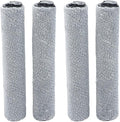Roller Brush Main Brush Replacement Compatible with for MOVA Z60 Ultra Roller Robot Vacuum Cleaner for Efficient Cleaning on Multiple Surfaces with Sturdy Plastic Fiber Construction(2 Pairs)