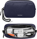 tomtoc Electronics Organizer Travel Case Performance, Cable Tech Pouch | Water Resistant Accessories Bag Carry Storage for Cord, Phone, Cables, Airpods, USB Flash Drive, Daily Items