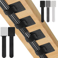 20-Pack Large Reusable Self-Adhesive Cable Ties cable management Adjustable Hook & Loop Straps for Organizing Data Cables, Wires, Headphones Under-Table Cord Management for Home, Office