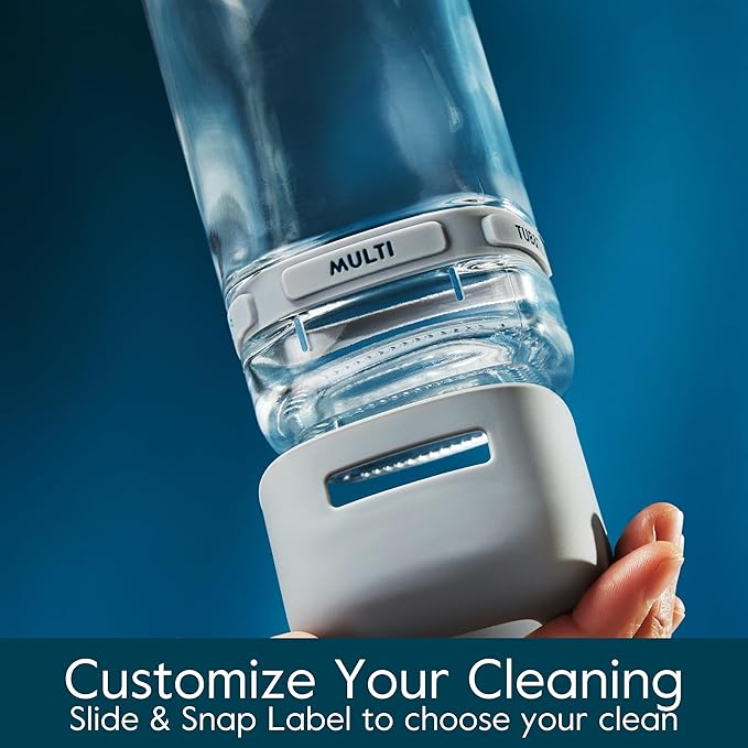 Grove Co. Refillable Glass Spray Bottles for Cleaning, 2 x 16 oz Bottles | Reusable; Custom Labels; Compatible with Grove Co. Cleaning Concentrates; No Plastic Waste; Durable, Recycled Glass