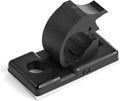 StarTech 100 Adhesive Cable Management Clips, Black, TAA, Sticky (CBMCC1) | Nylon Self Adhesive Clamp UL/94V-2 Fire Rated, Network/Ethernet/Office Desk/Computer Cord Organizer, Wire Holders