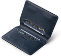 VULKIT Slim Minimalist Card Holder RFID Blocking Leather Credit Card Holder Front Pocket Wallet Magnetic Closure