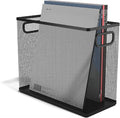 TRU RED Wire Mesh File Organizer, Large Single‑Compartment, Black – Desktop File Holder for Folders & Documents