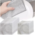 2024 New Multipurpose Wire Miracle Cleaning,Wire dishwashing, Non Scratch Wire Dishcloth,Dish Towels for Kitchen Sinks Dishes Stove Tops,ClothsMultifunctional Wire Dishwashing Rags for Wet and Dry