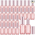 Roshtia 30 Pcs Glass Spray Bottle Clear Empty Bottles Small Refillable Reusable Perfume Bottle with Fine Mist Sprayer Pump for Face Body Travel