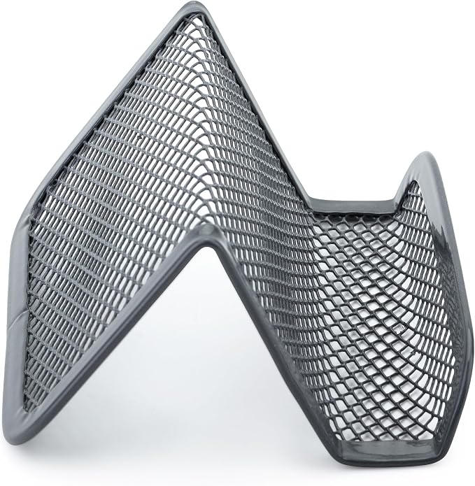 Mr. Pen- Metal Mesh Business Card Holders, 3 Pack, Gray | Durable Stainless Steel Card Stand for Desk, Office, and Business Use, Straight, Flat and Smooth Design