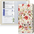 Pu leather business card organizer， 240 Capacity business card holder organizer，Credit card holder for women and men