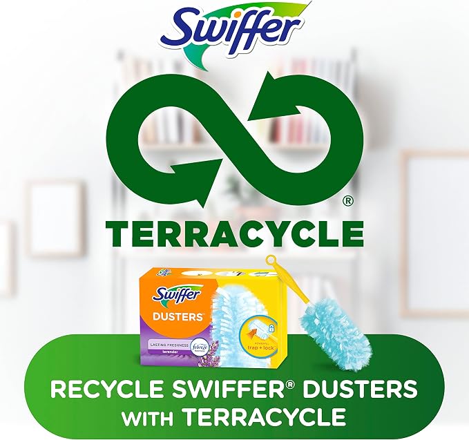 Swiffer Dusters Multi-Surface Duster Refills, Lavender Scent, 10 Count (Pack of 4)