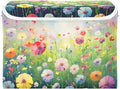 Colorful Flowers Storage Bins with Lids and Carrying Handle,Foldable Storage Boxes Organizer Containers Baskets Cube with Cover for Home Bedroom Closet Office
