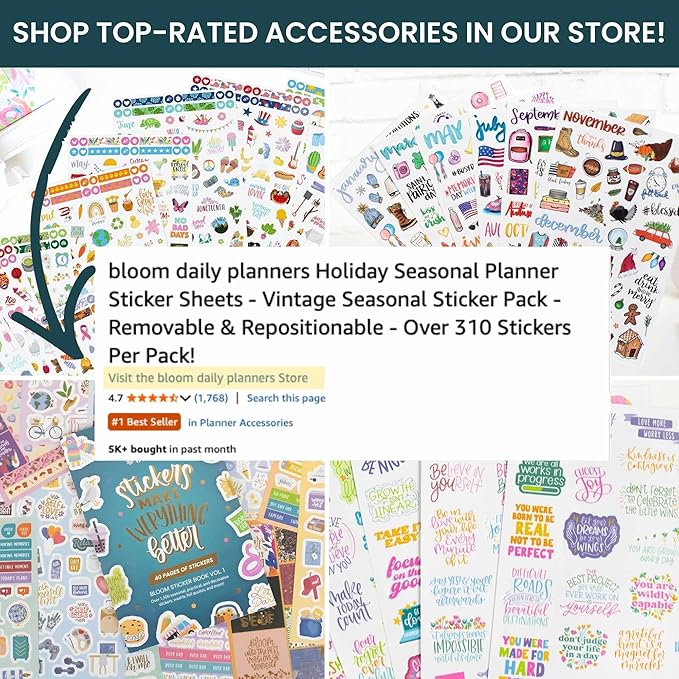 bloom daily planners 2026-2027 Planner - Academic Year (July 2026 - July 2027) Monthly & Weekly Soft Cover Planner for Women - 13 Month Calendar Agenda Book with Stickers - 5.5" x 8.25" - Tan Leopard