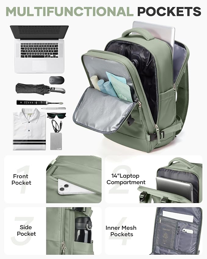 coofay Vacuum Backpack Travel with Pump Vacpack Travel Backpack with Vacuum System Mochila de Viaje Compresion al Vacio Easyvacpack Airbag Backpacks for Traveling Carry on Luggage
