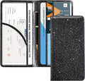 CoBak Car Registration and Insurance Holder | Vehicle Glove Box Organizer, Auto Truck Compartment Document Case with Magnetic Closure for Insurance & Driver License