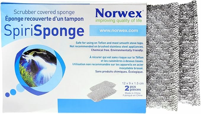 Norwex Spirisponge, Silver (2 per pack)