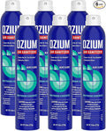 Ozium Air Sanitizer Spray - Room Odor Eliminator for Home, Car, and Office - Outdoor Essence - 8 oz Can - 6 Pack