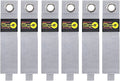 Heavy-Duty Wrap-It Storage Straps - 17" (6-Pack) Silver - Garage Organizer and Extension Cord Hanger for Storage Ideas as an Electric Cord Holder