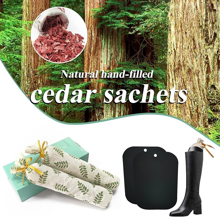 Boot Shapers for Women, Tall Boot Tree Cedar Freshener Inserts for Stand up | Plastic boot trees keep tall boots upright, wrinkle free. Includes cedar sachet inserts for lasting freshness