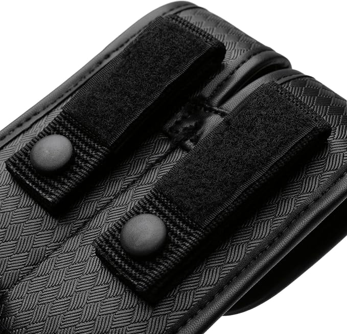 TACNEX Single/Double Magazine Pouch Duty Belt Nylon Mag Holder Pistol Mag MOLLE Holster Carry Case Compatible w/Double & Single Stack Magazines .380, 9mm & 40 Cal for Glock H&K Ruger S&W M&P Walther