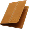 Minifold Men's Slim Leather Wallet with RFID Blocking Contactless Handmade, Minimalist and Slim, in Gift Box for Men