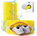 Aship Shoe Washing Machine Bag 2PC - Heavy-Duty Laundry Shoe Bag for Washer & Dryer, Restores Sneakers to Brand New, Noise-Reducing, Reusable Shoe Cleaning Bag for Sneakers/Running Shoes