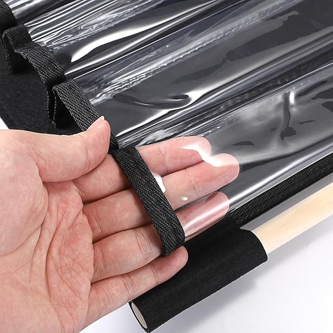 JUXYES Wall Hanging Martial Arts Belts Organizer for 12 Belts, Portable Karate Belt Display Holder with Medals Hanging Stick, Lightweight Taekwondo Belt Organizer for Martial Arts Learners