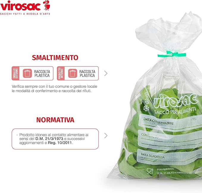 Food Storage and Freezing Bags