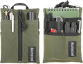 MAXPEDITION Platy Pocket Organizer, Durable EDC Tool Pouch for Men, Neck Wallet with Paracord Lanyard, Holds Flashlight, Multitool, Pen, Notebook
