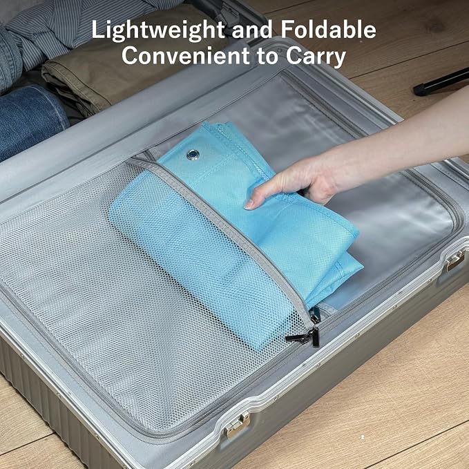 F-color Over the Door Organizer for Cruise - 16-Pocket Hanging Organizer | Tool-Free Mount with 4 Metal Hooks, See-Through Mesh Pockets, Lightweight & Foldable, Space-Saving for Travel and Daily Use