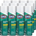 CloroxPro Disinfecting Spray, Fresh Scent, 19 Ounces, Pack of 12 (Packaging May Vary)