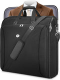 MATEIN Garment Bags for Travel, Large Double Layer Suit Bag Up to 6 Suits | Foldable Carry On Garment Luggage, Convertible Business Suitcase, For Hanging Clothes, For Men Women, Shoulder Strap, Black
