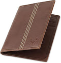 Minifold Men's Slim Leather Wallet with RFID Blocking Contactless Handmade, Minimalist and Slim, in Gift Box for Men